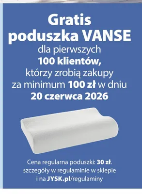 Poduszka VANSE promocja w Jysk