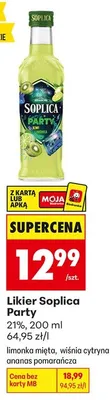 Likier Soplica Party ananas pomarańcza promocja w Biedronka