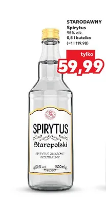 Spirytus Starodawny promocja w Kaufland
