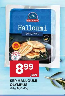 Ser Halloumi Olympus promocja w Stokrotka