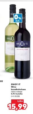 Wino bezalkoholowe Enjoy It czerwone promocja w Kaufland