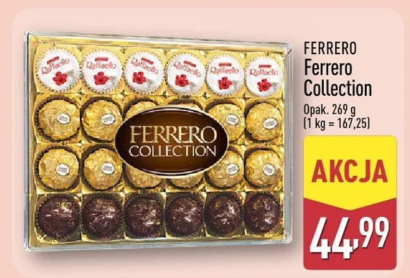 Praliny Ferrero Collection promocja w Aldi
