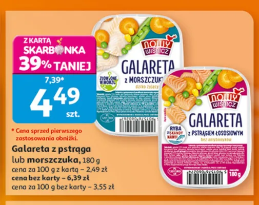 Galareta z morszczuka Nowy Wiśnicz promocja w Auchan
