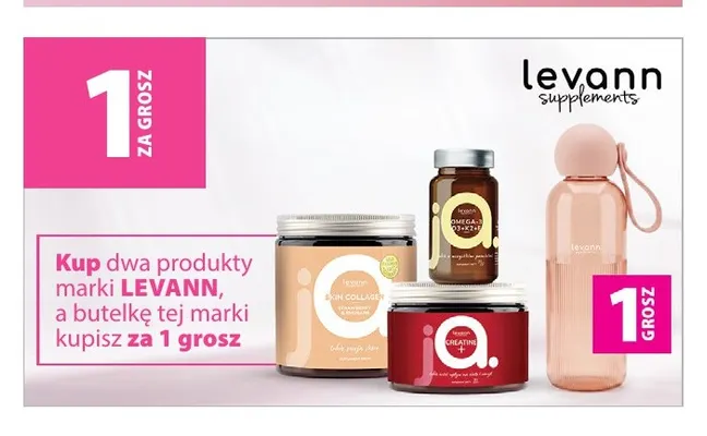 Butelka Levann promocja w Hebe