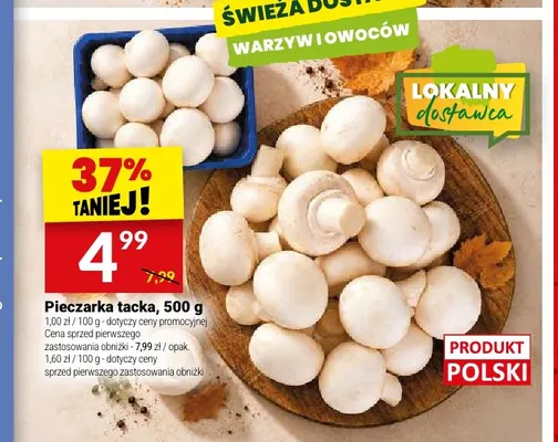 Pieczarka tacka promocja w Twój Market