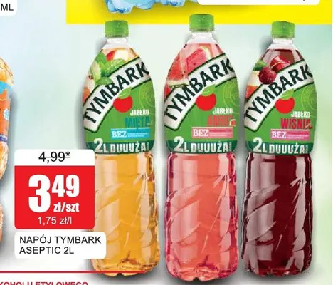 Napój Tymbark jabłko-mięta promocja w Bingo