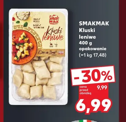 Kluski leniwe Smakmak promocja w Kaufland