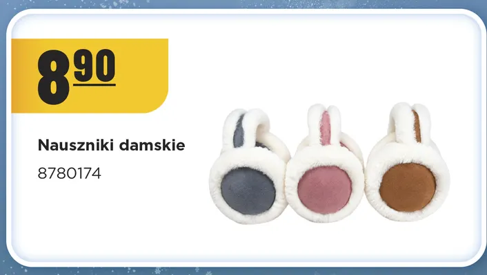 Nauszniki damskie promocja w MR. DIY