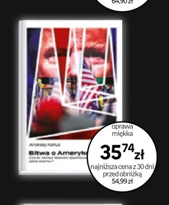 Książka Bitwa o Amerykę oprawa miękka promocja w Empik