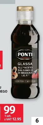 Krem z octu balsamicznego PONTI promocja w Selgros