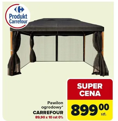 Pawilon ogrodowy Carrefour promocja w Carrefour