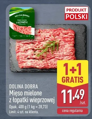Mięso mielone z łopatki wieprzowej promocja w Aldi