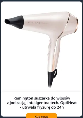 Suszarka do włosów Remington PROluxe promocja w Amazon