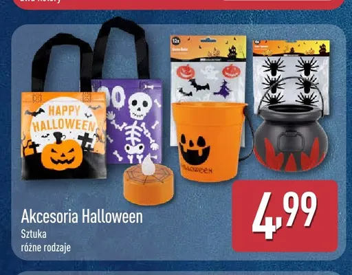 Akcesoria Halloween promocja w Aldi