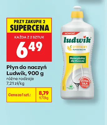 Płyn do naczyń Ludwik promocja w Biedronka