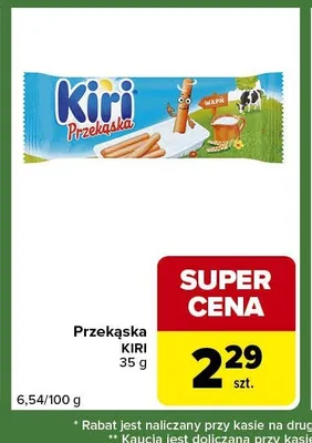 Przekąska Kiri promocja w Carrefour Express
