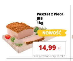 Pasztet z pieca JBB promocja w Torimpex Toruńska Sieć Sklepów Spożywczych