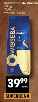 Kawa ziarnista Arabica promocja w Delikatesy Centrum