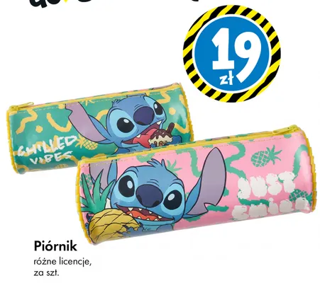 Piórnik Stitch promocja w Tedi