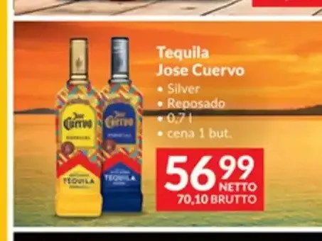 Tequila Jose Cuervo Reposado promocja w Makro