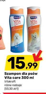 Szampon dla psów Vita Care Vitakraft promocja w Bricomarche