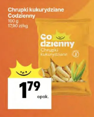 Chrupki kukurydziane Codzienny promocja w Delikatesy Centrum