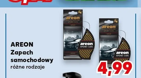 Zapach samochodowy AREON promocja w Kaufland