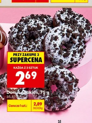 Donut cookies promocja w Biedronka