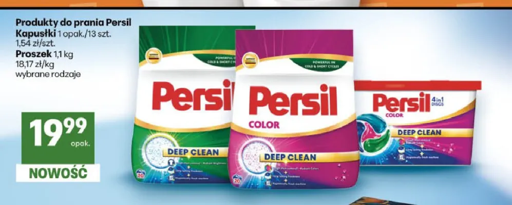 Proszek do prania Persil Deep Clean promocja w Delikatesy Centrum