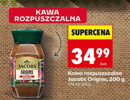Kawa rozpuszczalna Origins promocja w Biedronka