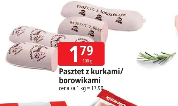 Pasztet z kurkami Olewnik promocja w Leclerc