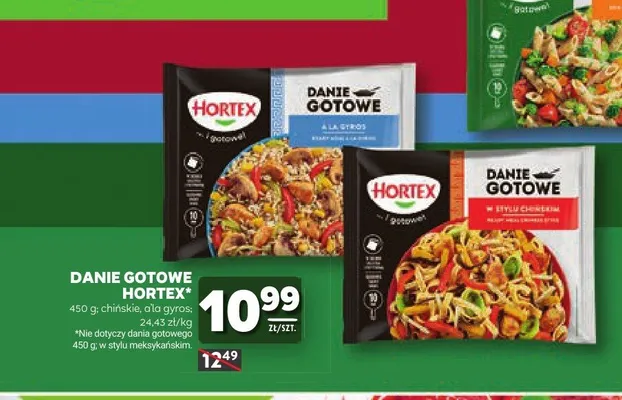 Danie gotowe Hortex a'la gyros promocja w Stokrotka
