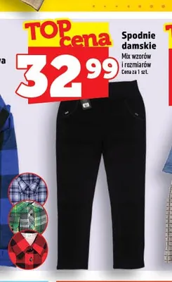 Spodnie damskie promocja w TOPAZ