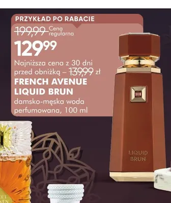 Damsko-męska woda perfumowana French Avenue Liquid Brun promocja w Super-Pharm