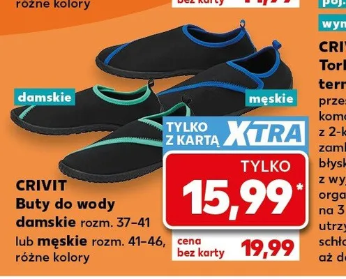Buty do wody Crivit promocja w Kaufland