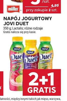 Napój jogurtowy Jovi Duet promocja w Stokrotka