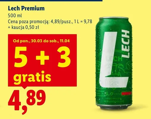 Piwo Premium promocja w Lidl