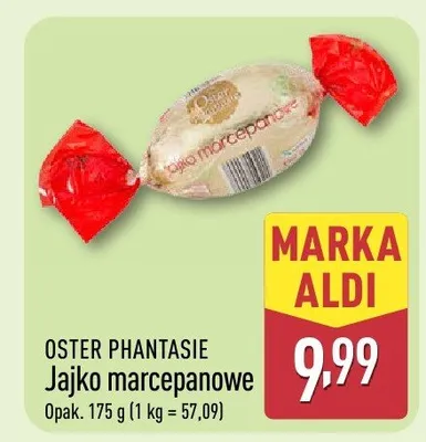 Jajka marcepanowe promocja w Aldi