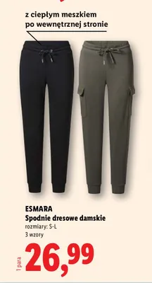 Spodnie dresowe damskie Esmara promocja w Lidl