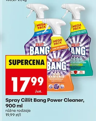 Spray Cillit Bang Power Cleaner promocja w Biedronka