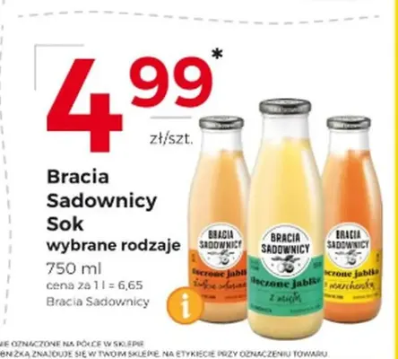 Sok Bracia Sadownicy promocja w Frac