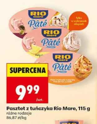 Pasztet z tuńczyka Rio Mare promocja w Biedronka