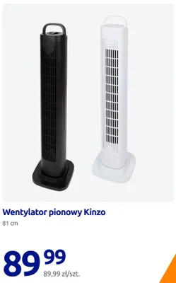 Wentylator pionowy Kinzo promocja w Action