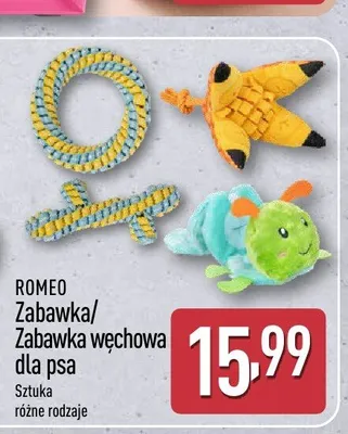 Zabawka dla psa ROMEO promocja w Aldi