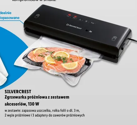 Zgrzewarka próżniowa z zestawem akcesoriów, 130 W promocja w Lidl