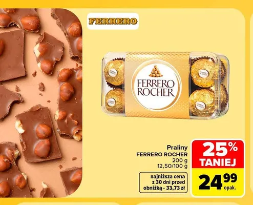 Praliny Ferrero Rocher promocja w Carrefour