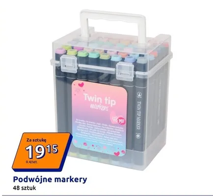 Podwójne markery promocja w Action