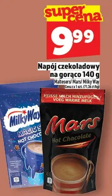 Napój czekoladowy na gorąco Milky Way/Mars Hot Chocolate promocja w TOPAZ