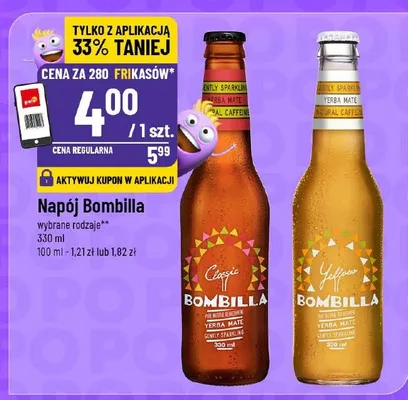 Napój różne rodzaje promocja w POLOmarket