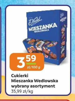 Cukierki Mieszanka Wedlowska promocja w Gama